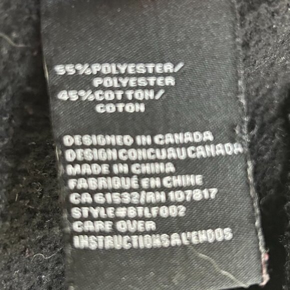 BRUNETTE The label Black Long Sleeve sweatshirt US XS - Picture 4 of 4